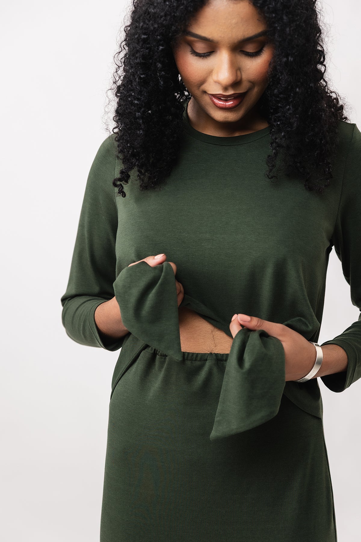 LYYTI tie front mini & maxi dress