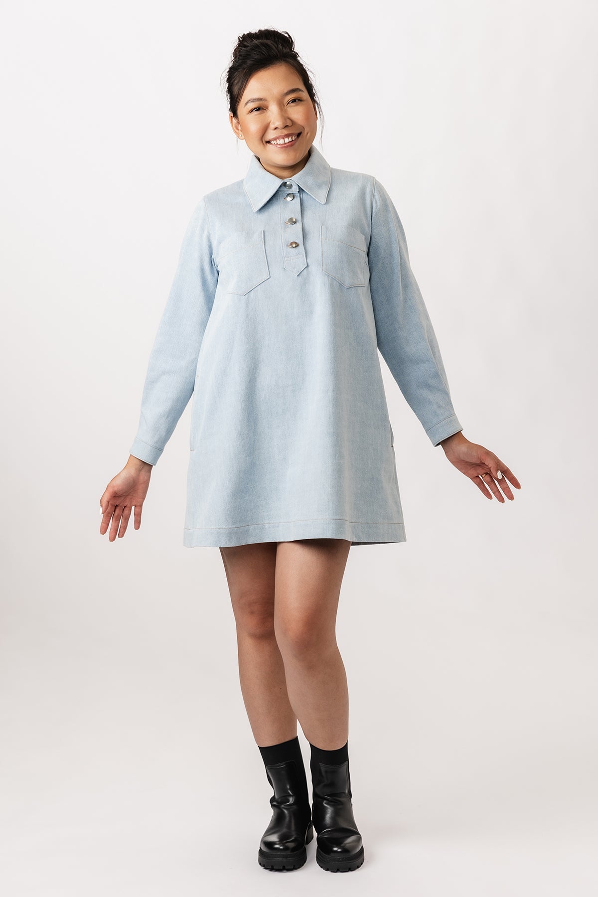LOVIISA denim dress