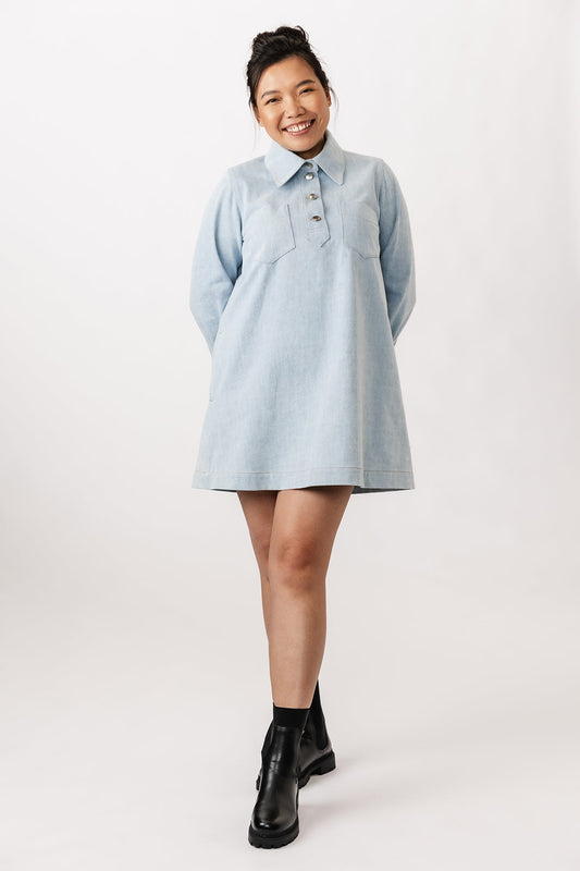 LOVIISA denim dress