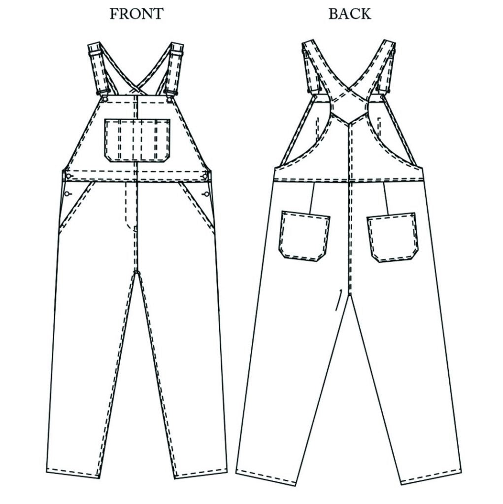 HARLENE Dungarees 18-28