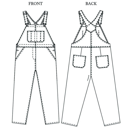 HARLENE Dungarees 18-28