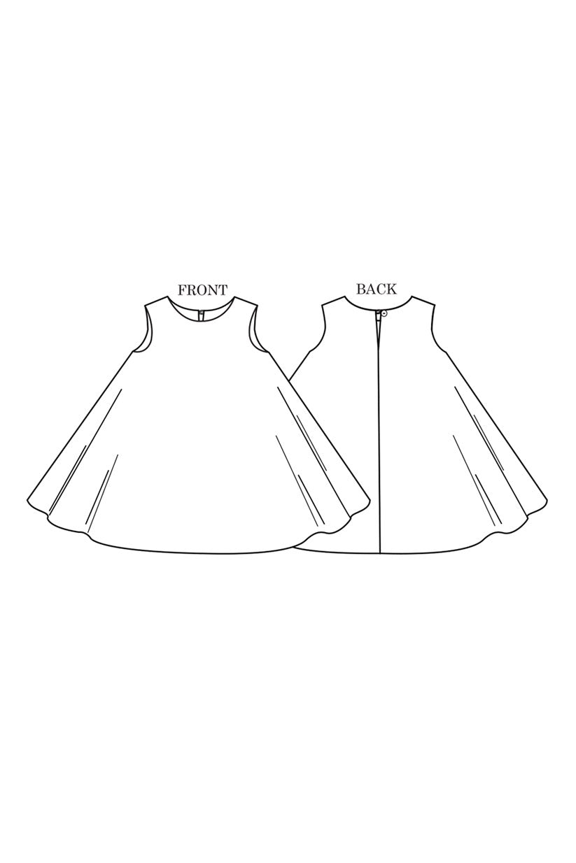 TRAPEZETTE Child's Dress 3-8