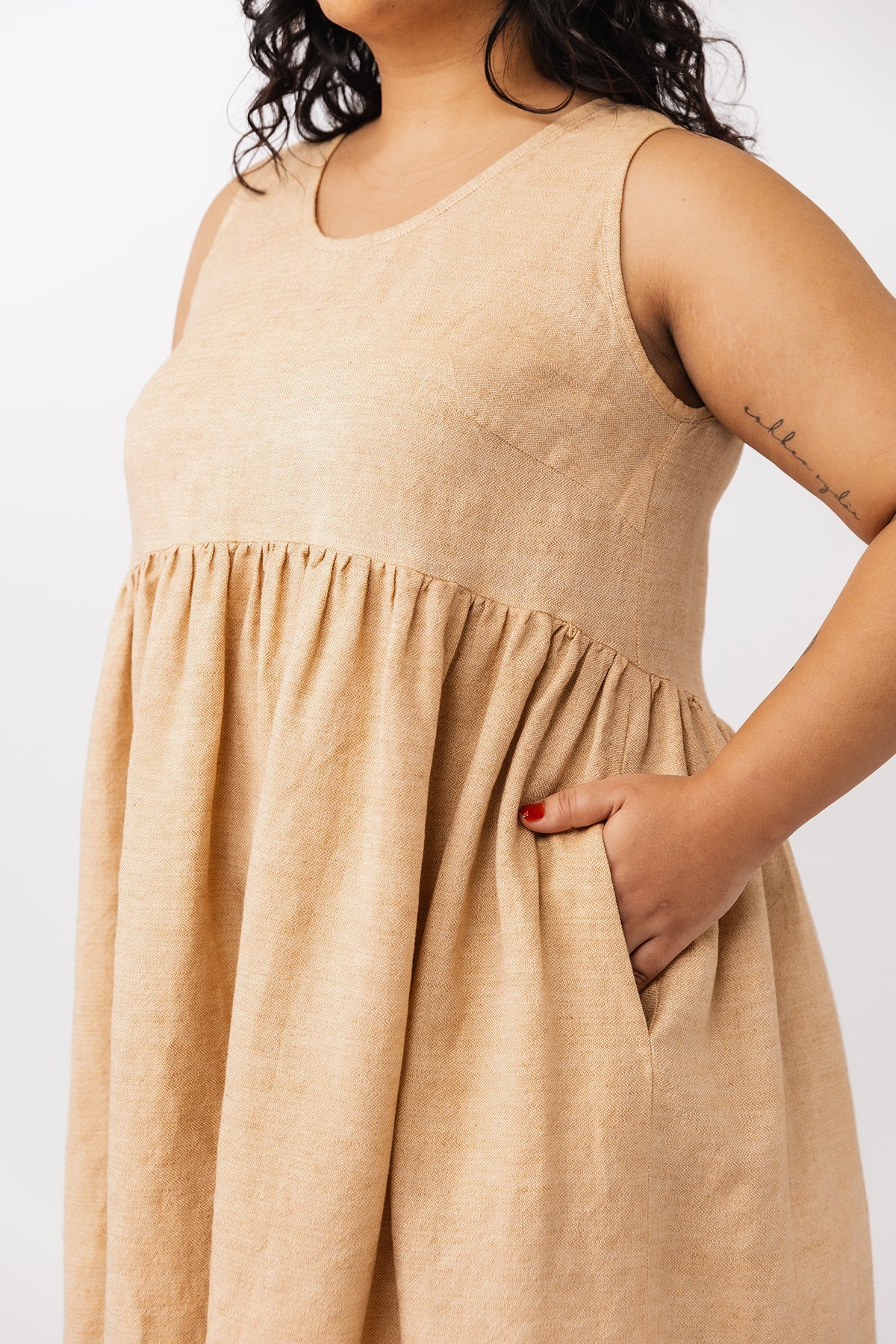 Dress with pockets sewing pattern