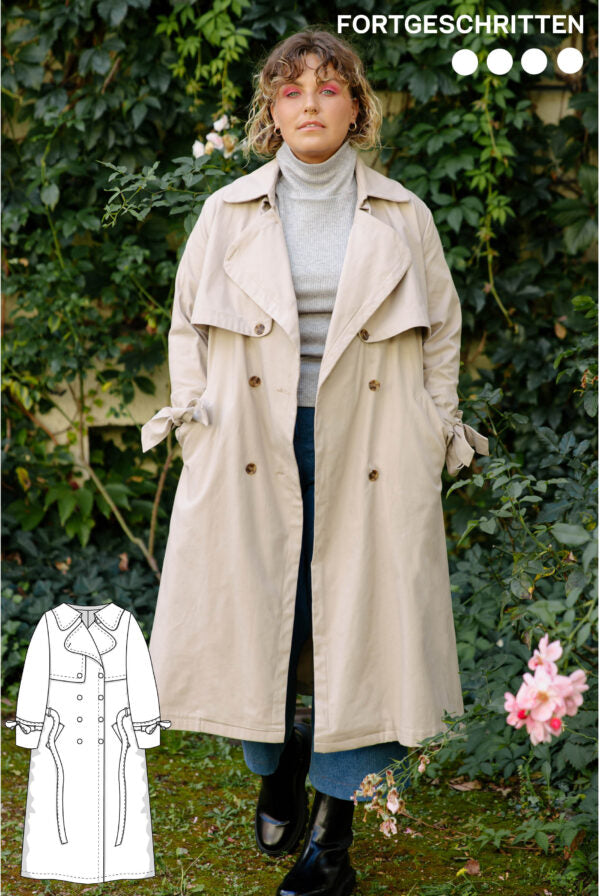 Trenchcoat Schnittmuster CHLOE