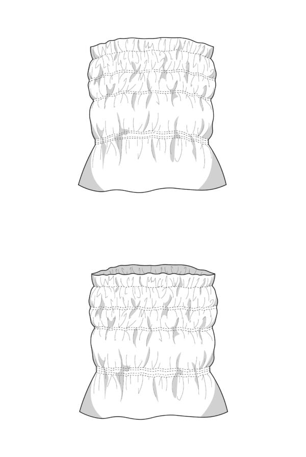 Bandeau Top Schnittmuster ZOLA