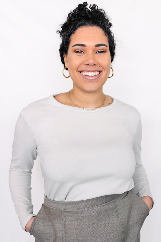 Basic Langarmshirt Schnittmuster