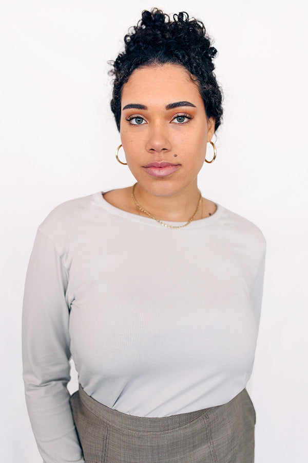 Basic Langarmshirt Schnittmuster