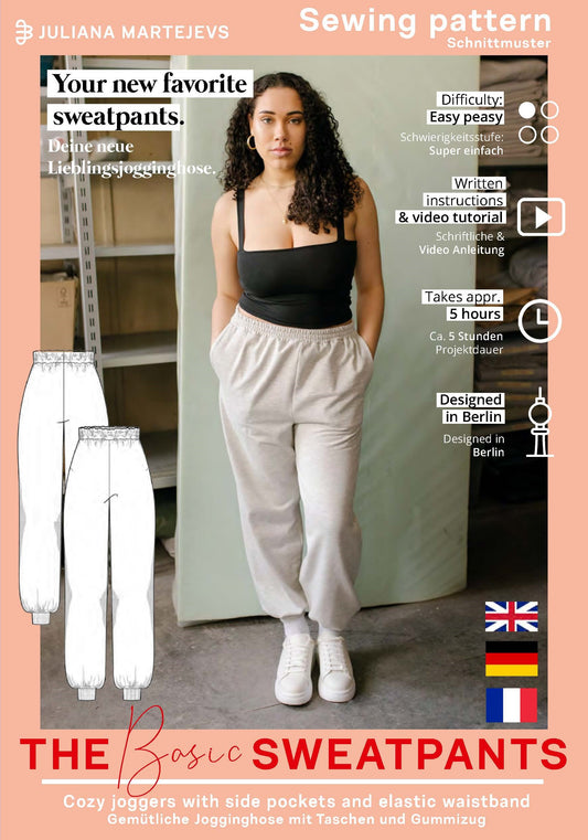 Basic Jogginghose Schnittmuster