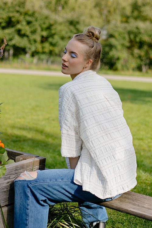 Kurzarm Bluse Schnittmuster GLORIA
