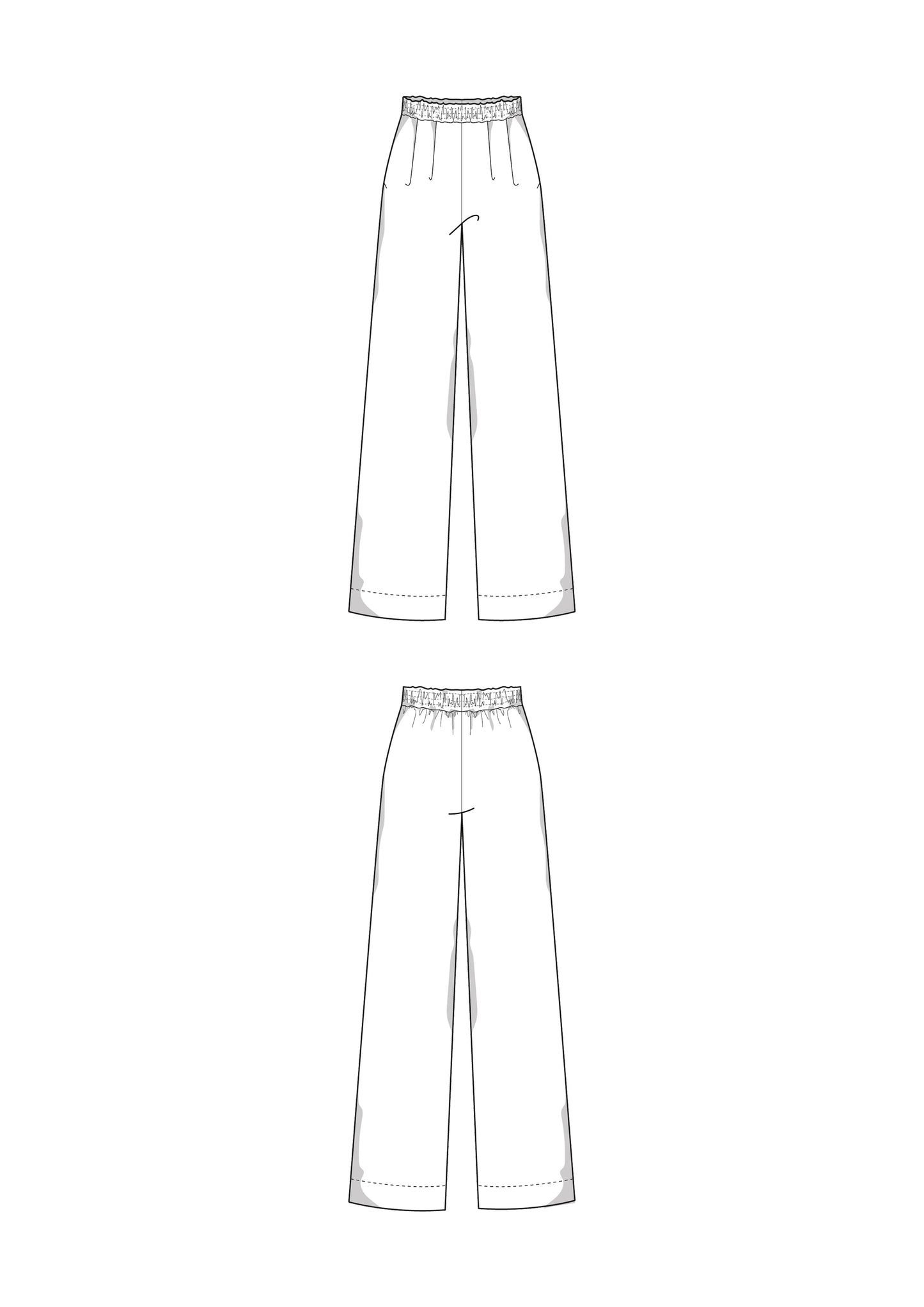 Hose Schnittmuster LESLIE