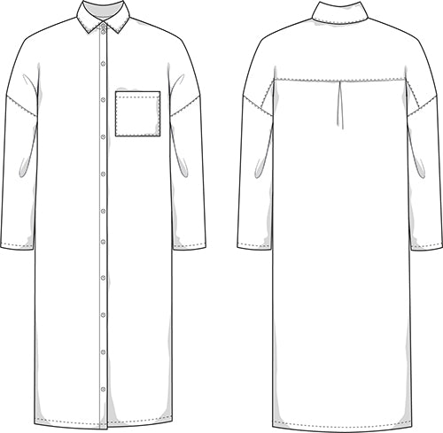 Blusenkleid Schnittmuster LOLA