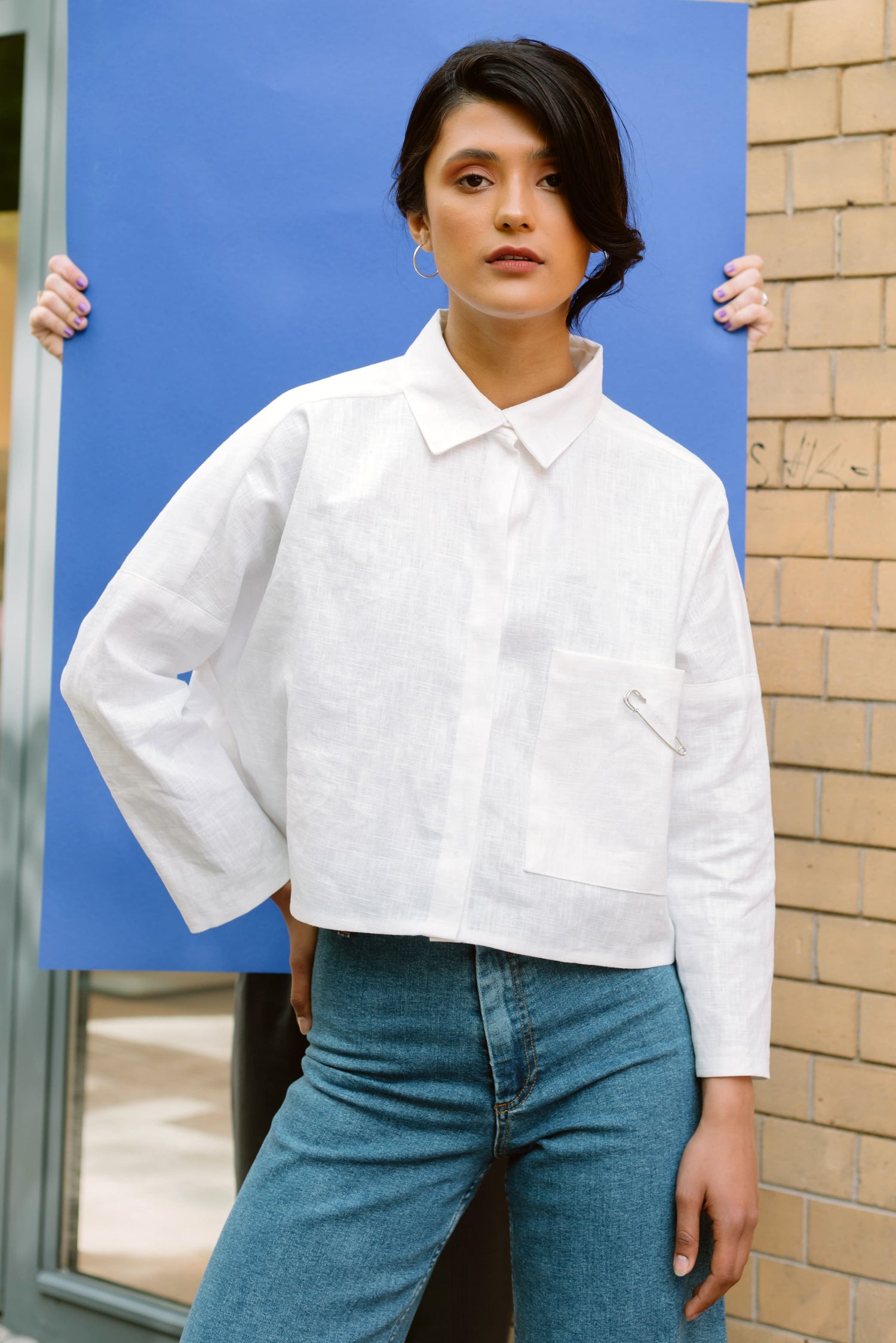 Weite Bluse Schnittmuster NOELLA