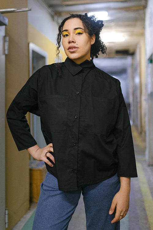 Weite Bluse Schnittmuster NOELLA