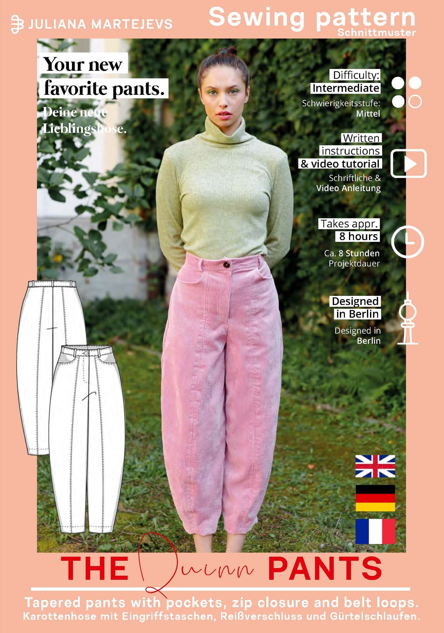 Ballonhose Schnittmuster QUINN