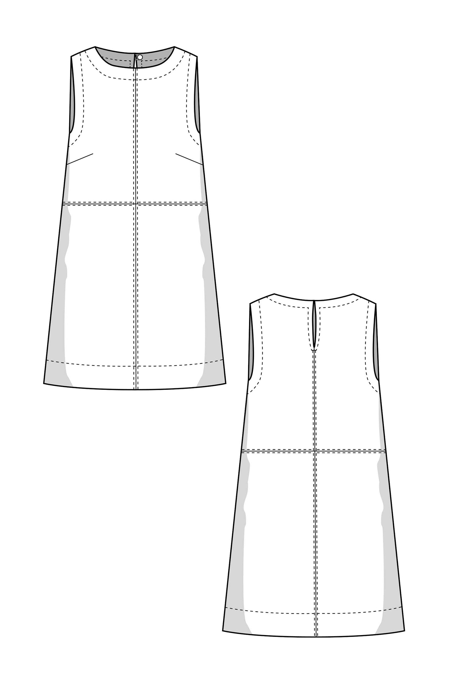Patchwork Kleid Schnittmuster RUBY