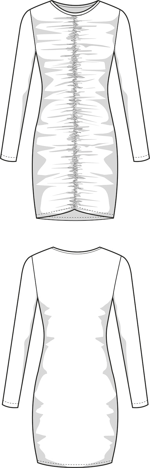 Minikleid Schnittmuster TIA