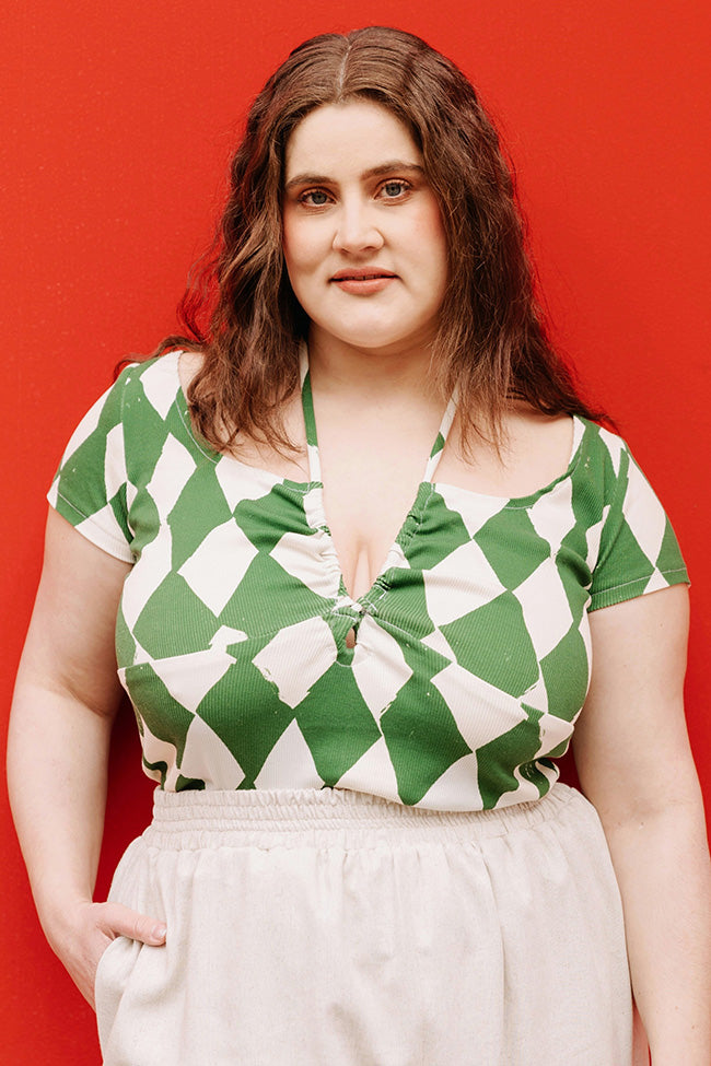 Neckholder Top Schnittmuster WINNIE
