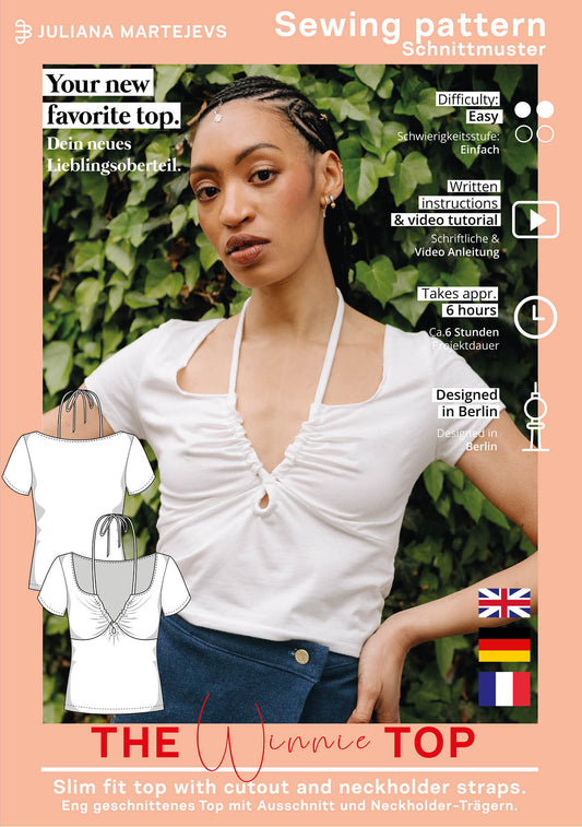 Neckholder Top Schnittmuster WINNIE