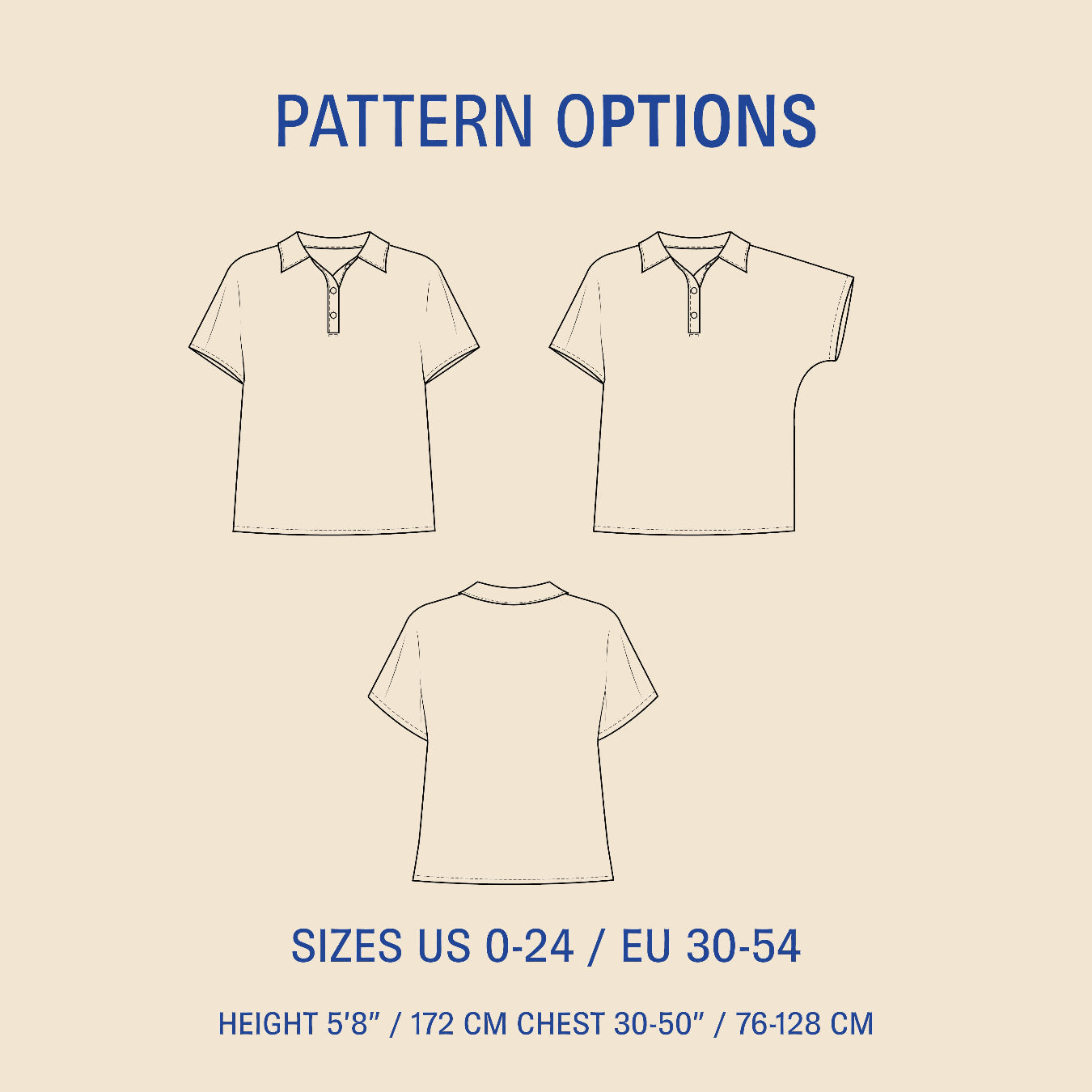 Polly Polo Shirt Sewing Pattern