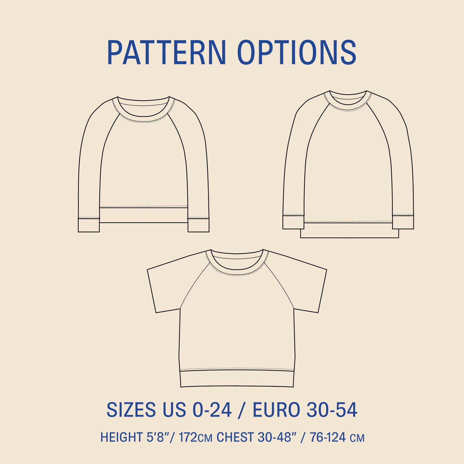 WBM Boxy raglan sweater 