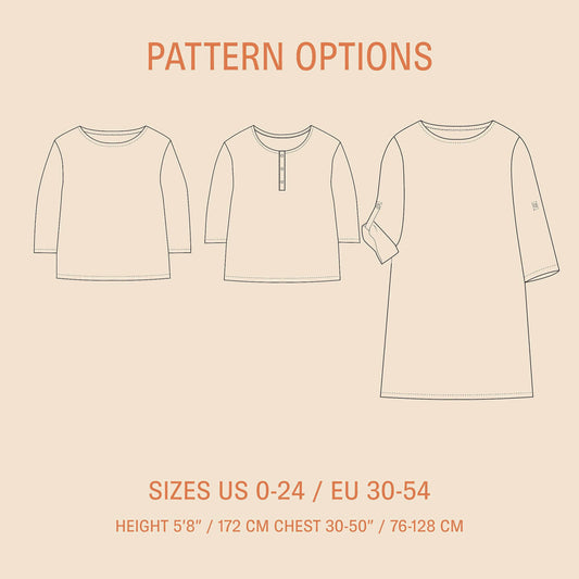 Whisper Blouse Sewing Pattern Wardrobe By Me