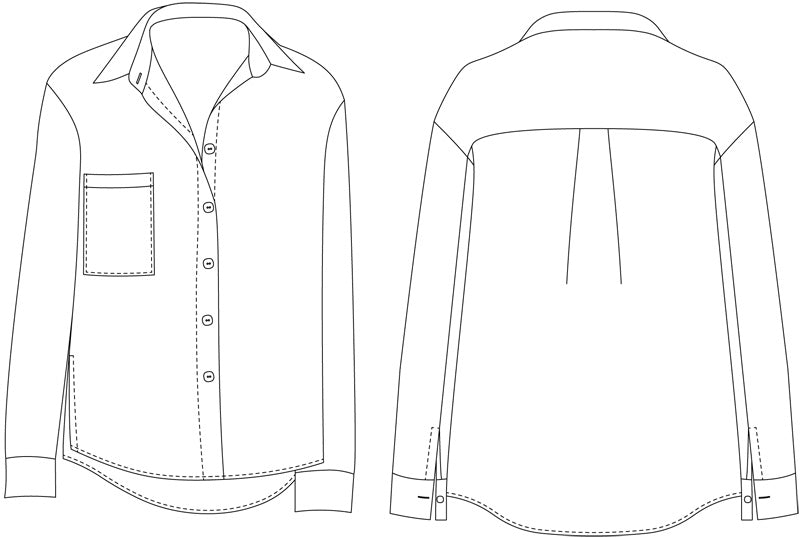 Chemise boxy Hans