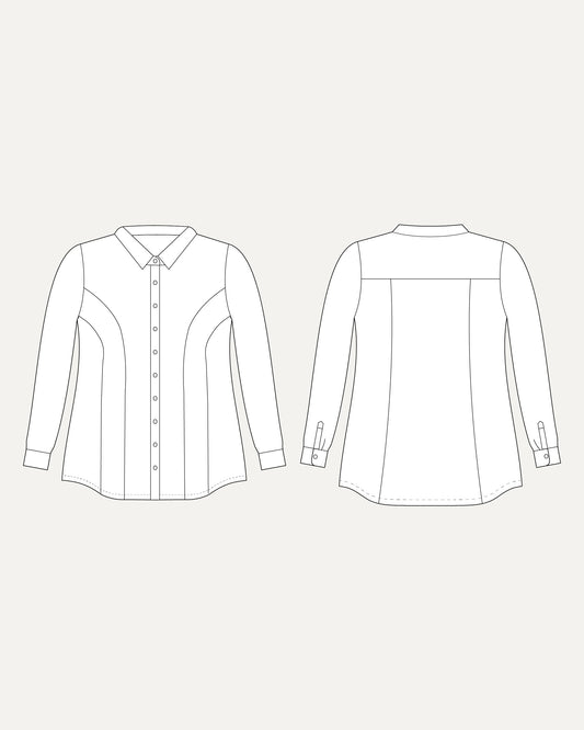 Cashmerette Harrison Shirt PDF pattern
