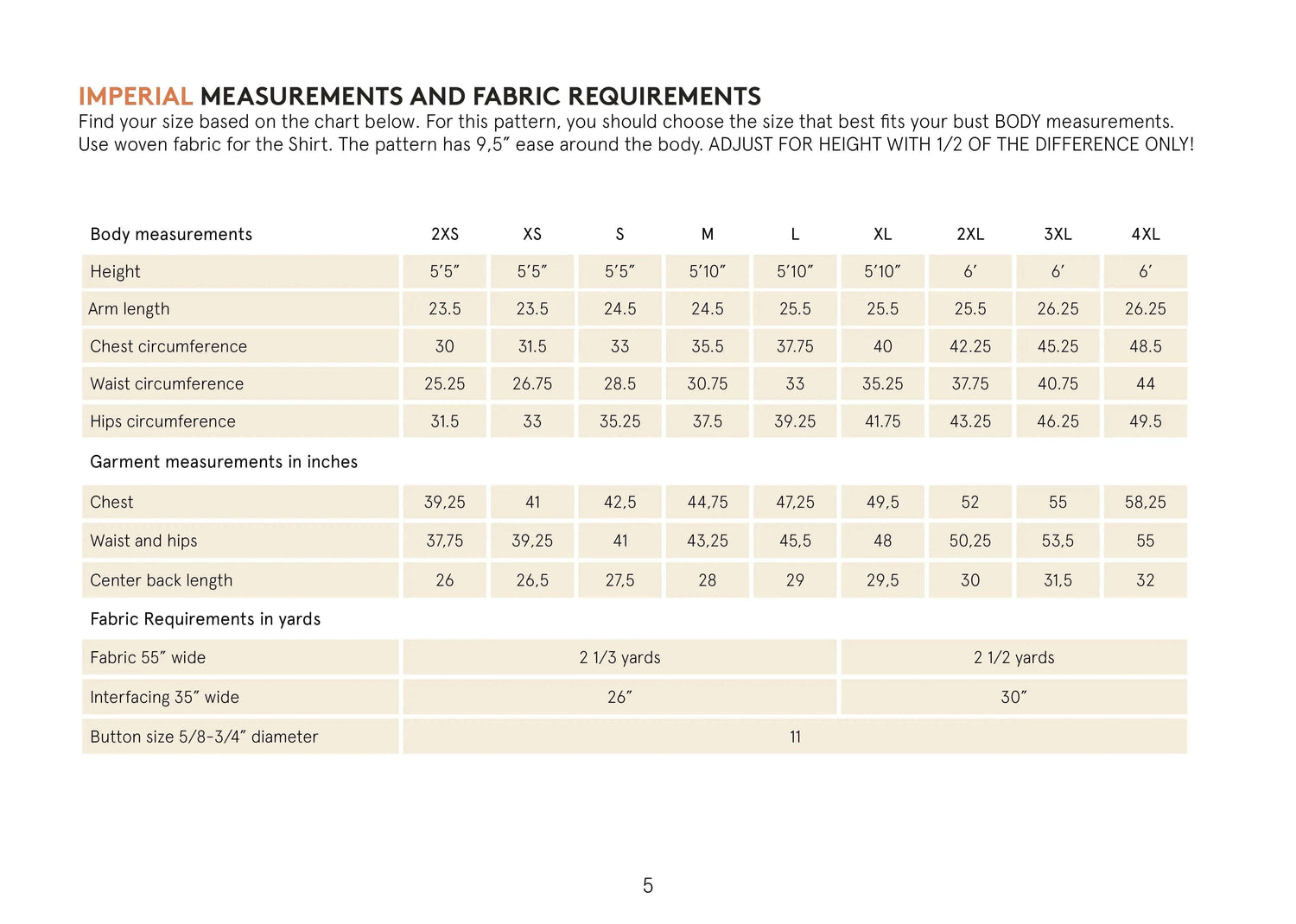 Heavy shirt sewing pattern Wardrobe By Me