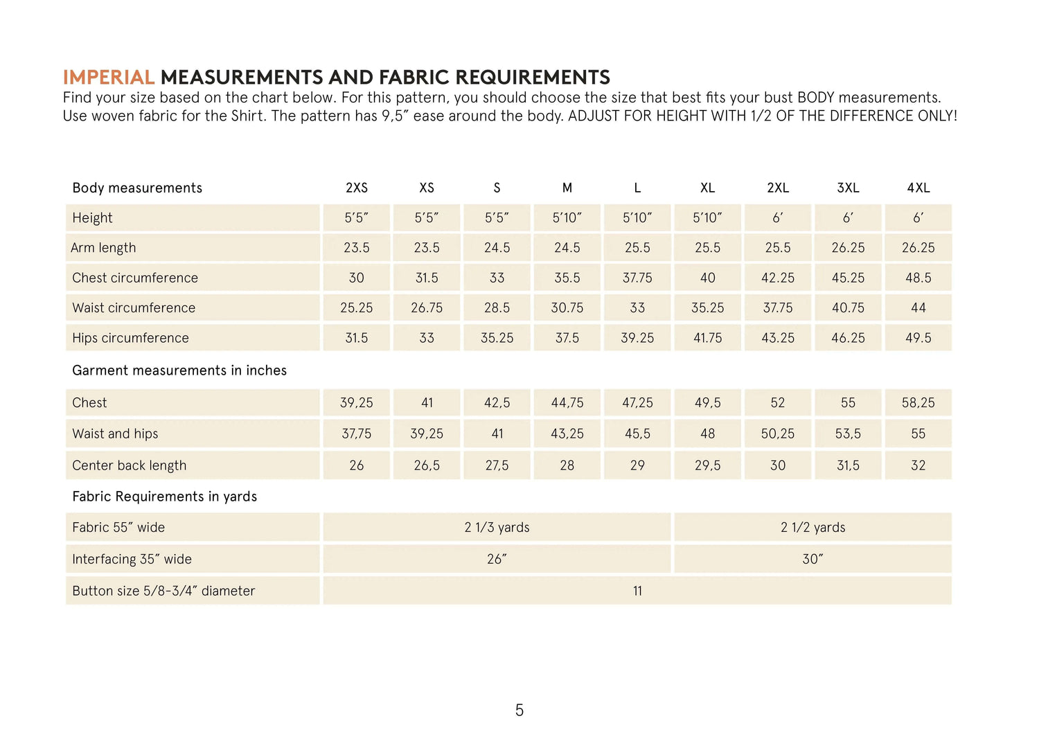 Heavy shirt sewing pattern Wardrobe By Me