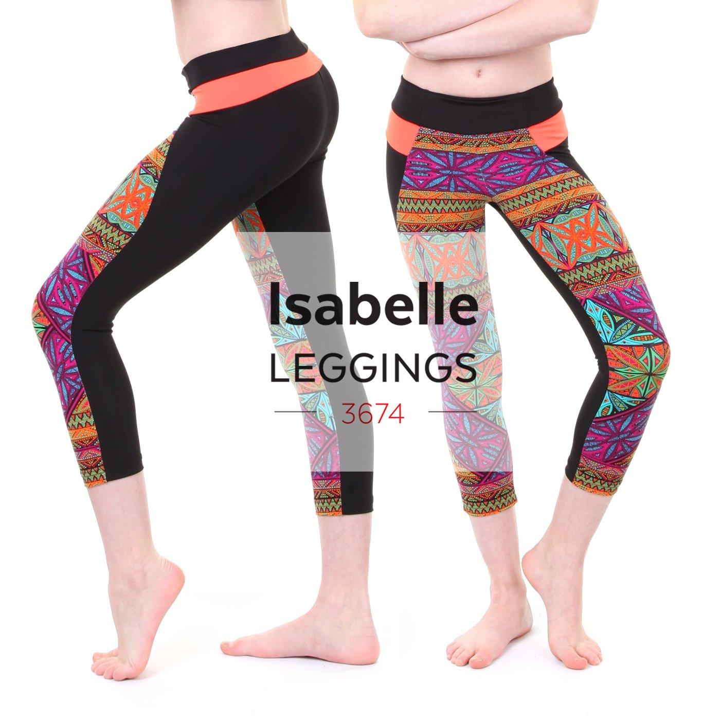 Jalie 3674 - ISABELLE Capri leggings
