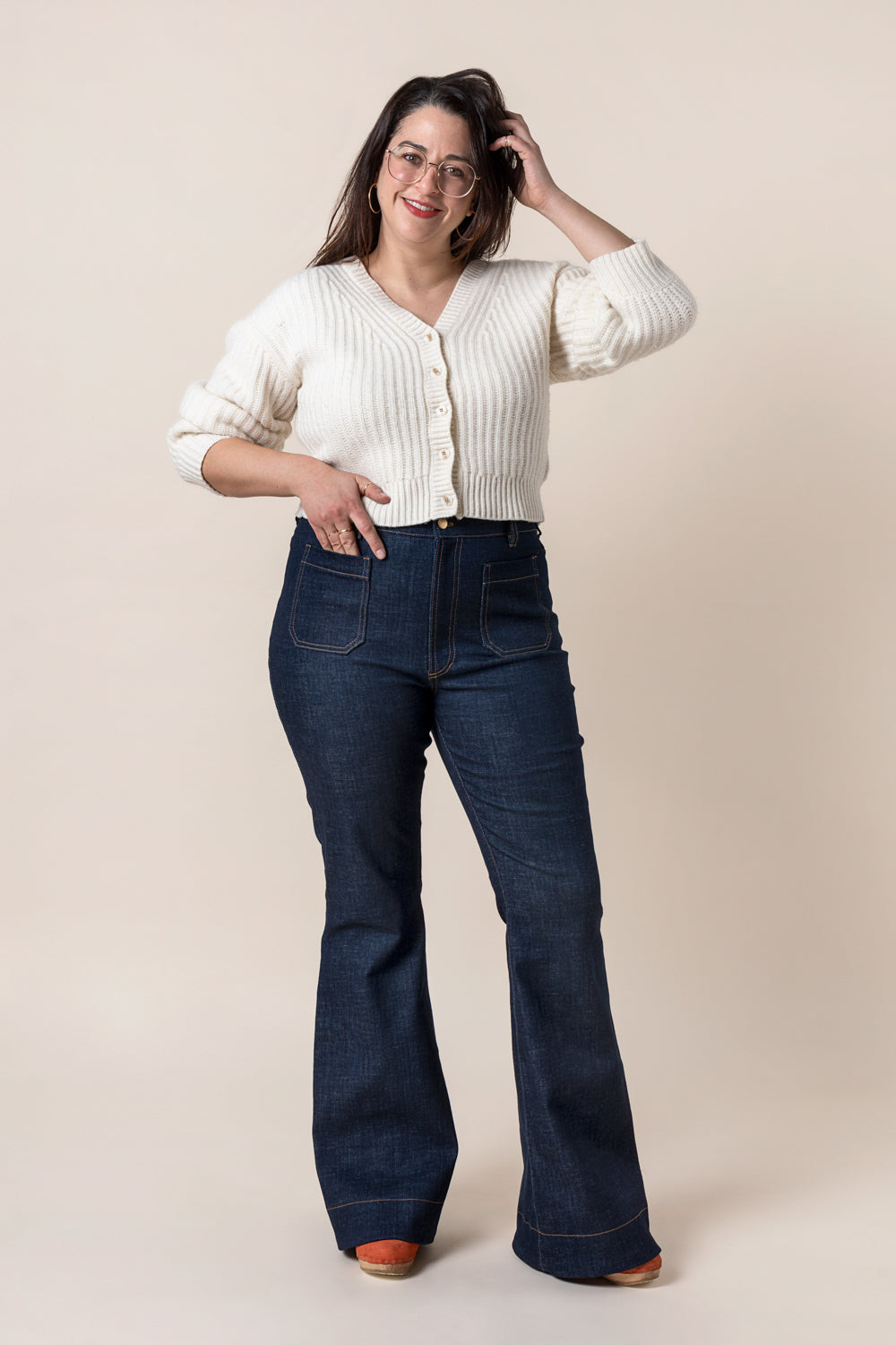 Jude Flare Jeans Pattern