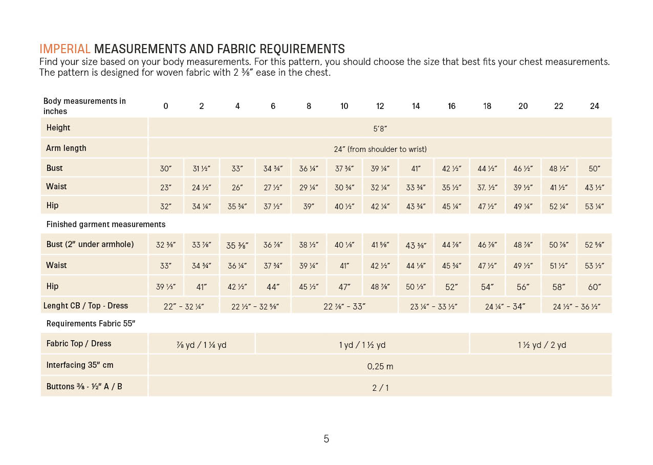 June dress sewing pattern