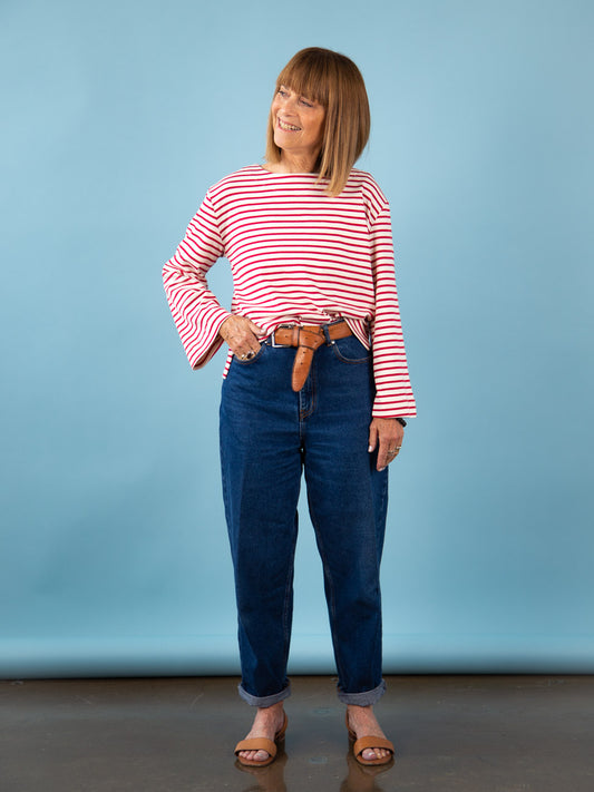 Marine Knit Top + Dress Pattern