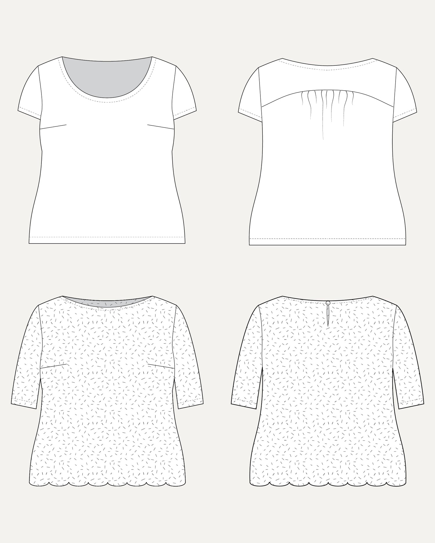 Cashmerette Montrose Top PDF pattern