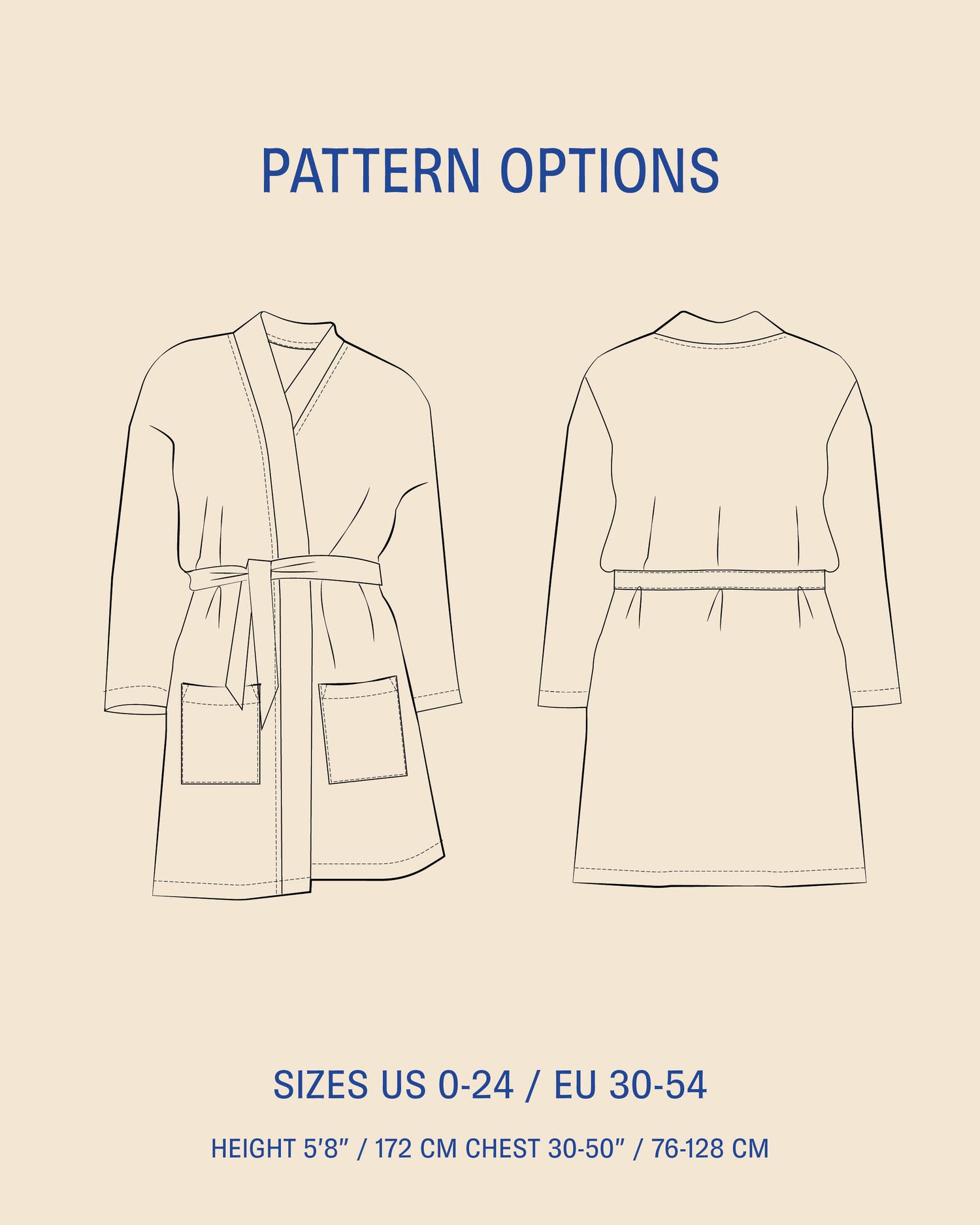 Norma Jean Kimono Sewing Pattern