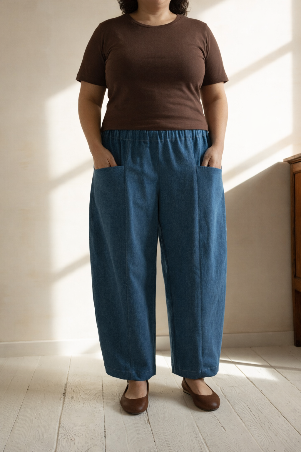 Pantalon barrel Emile
