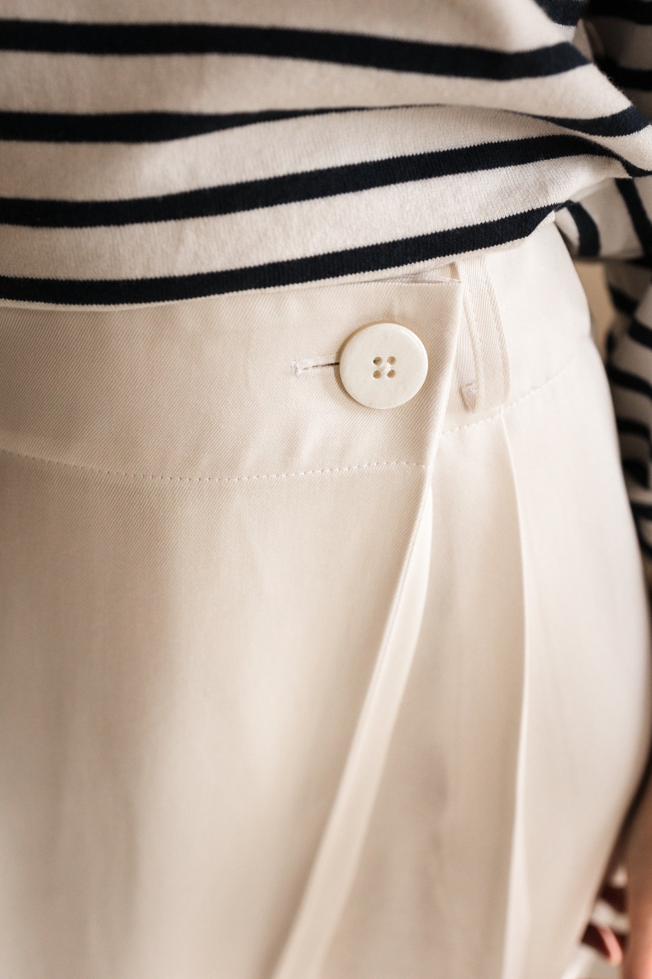 Pantalon tailleur portefeuille Hugo