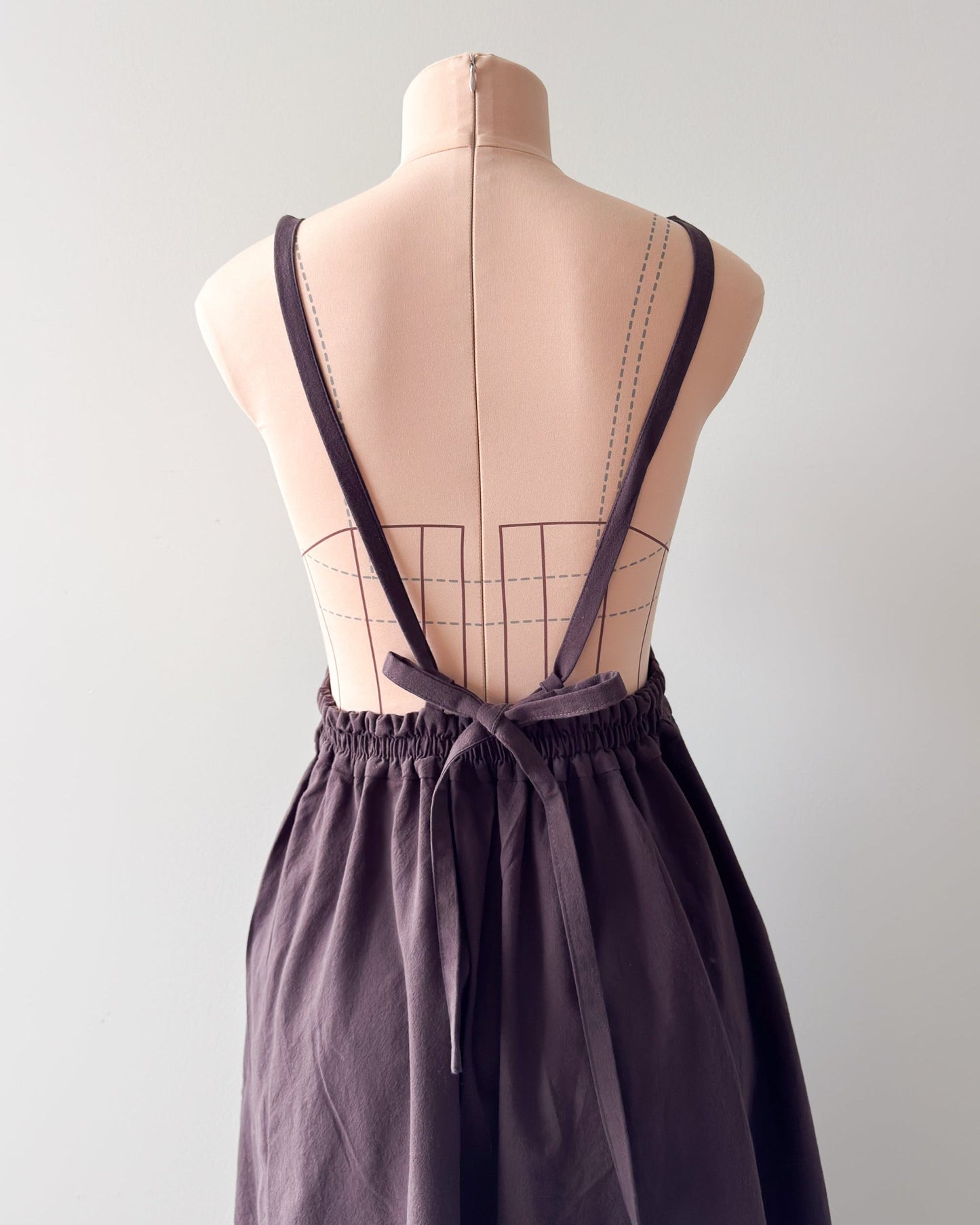 PDF Low Bib Pinafore Pattern - Sewing Therapy