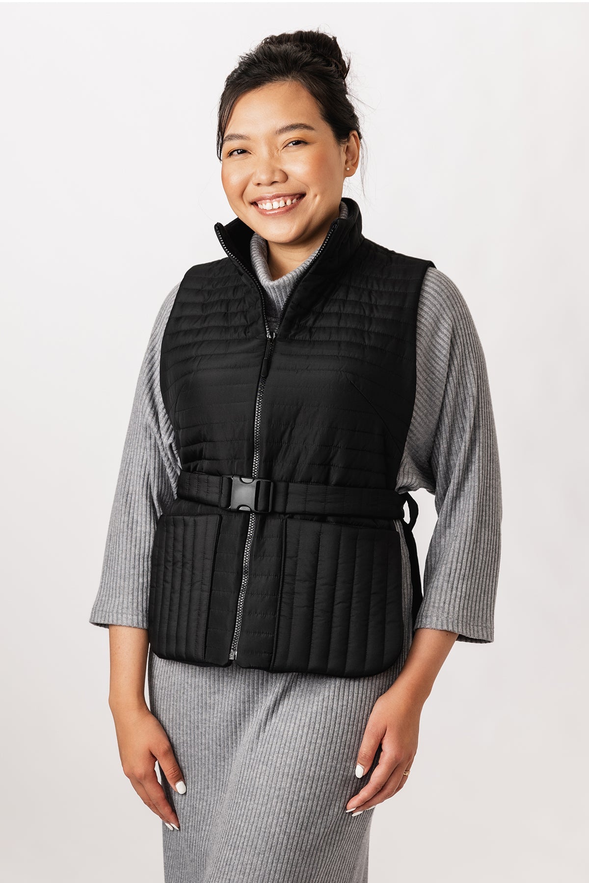 SAANA puffer vest