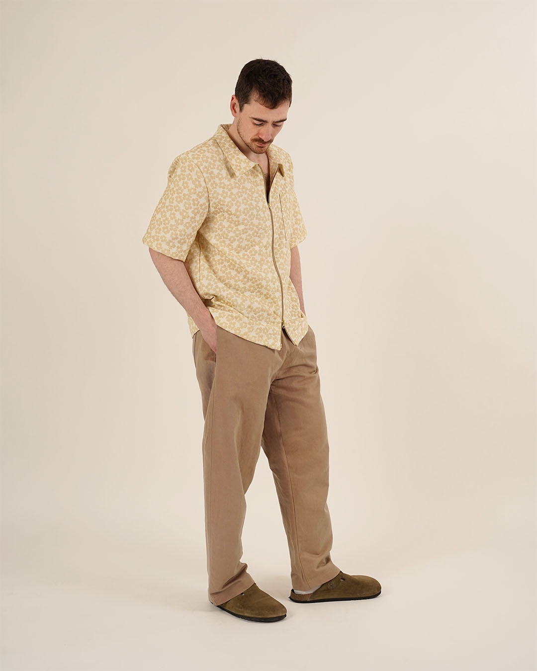 Men's Zip Shirt Sewing Pattern