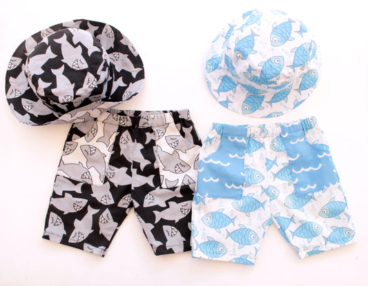 Sharky Knee Shorts Pattern
