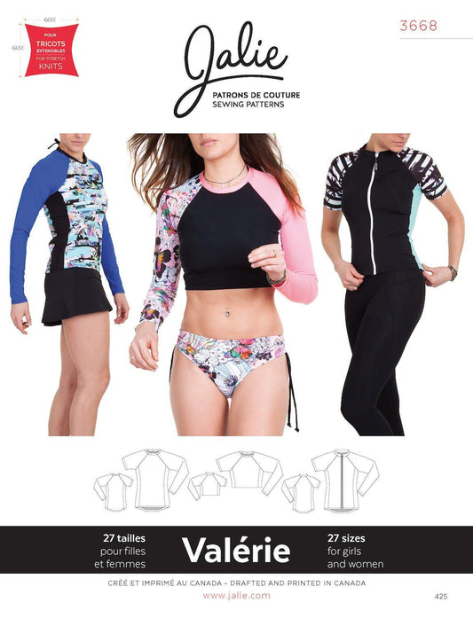 Jalie 3668 - VALÉRIE - Pattern Cover