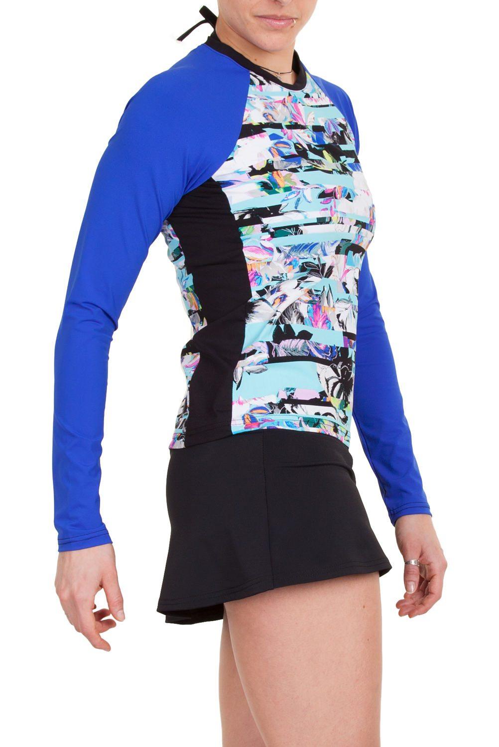 Jalie 3668 - VALÉRIE - View A (long) in nylon/spandex