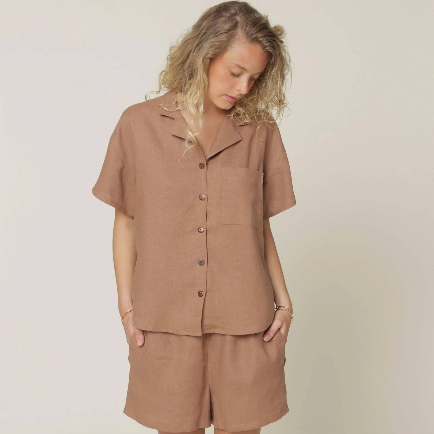 Camp Shirt and Shorts Sewing pattern Wardrobe By Me