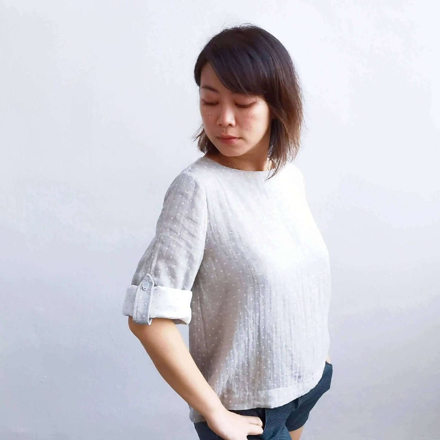 Whisper Blouse Sewing Pattern Wardrobe By Me