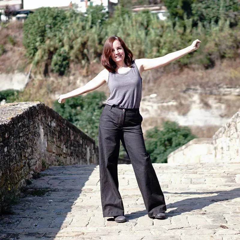 Hepburn pants Sewing Pattern Wardrobe By Me