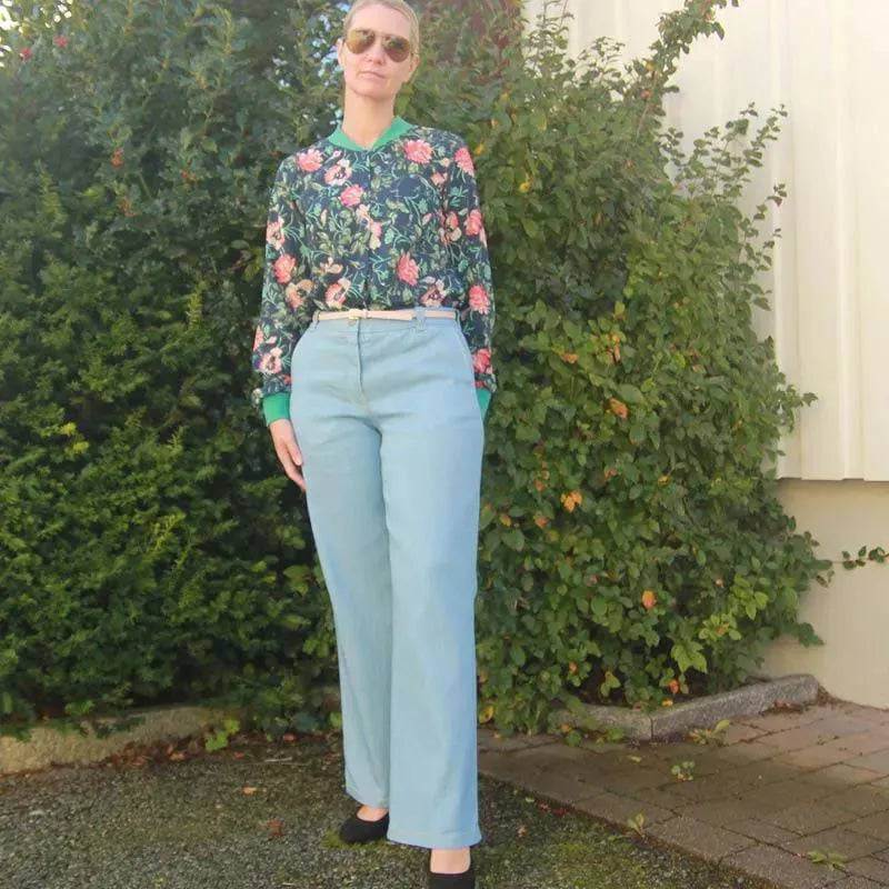 Hepburn pants Sewing Pattern Wardrobe By Me