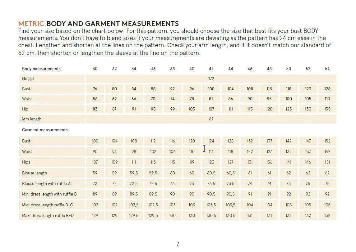 Moira blouse Sewing Pattern Wardrobe By Me