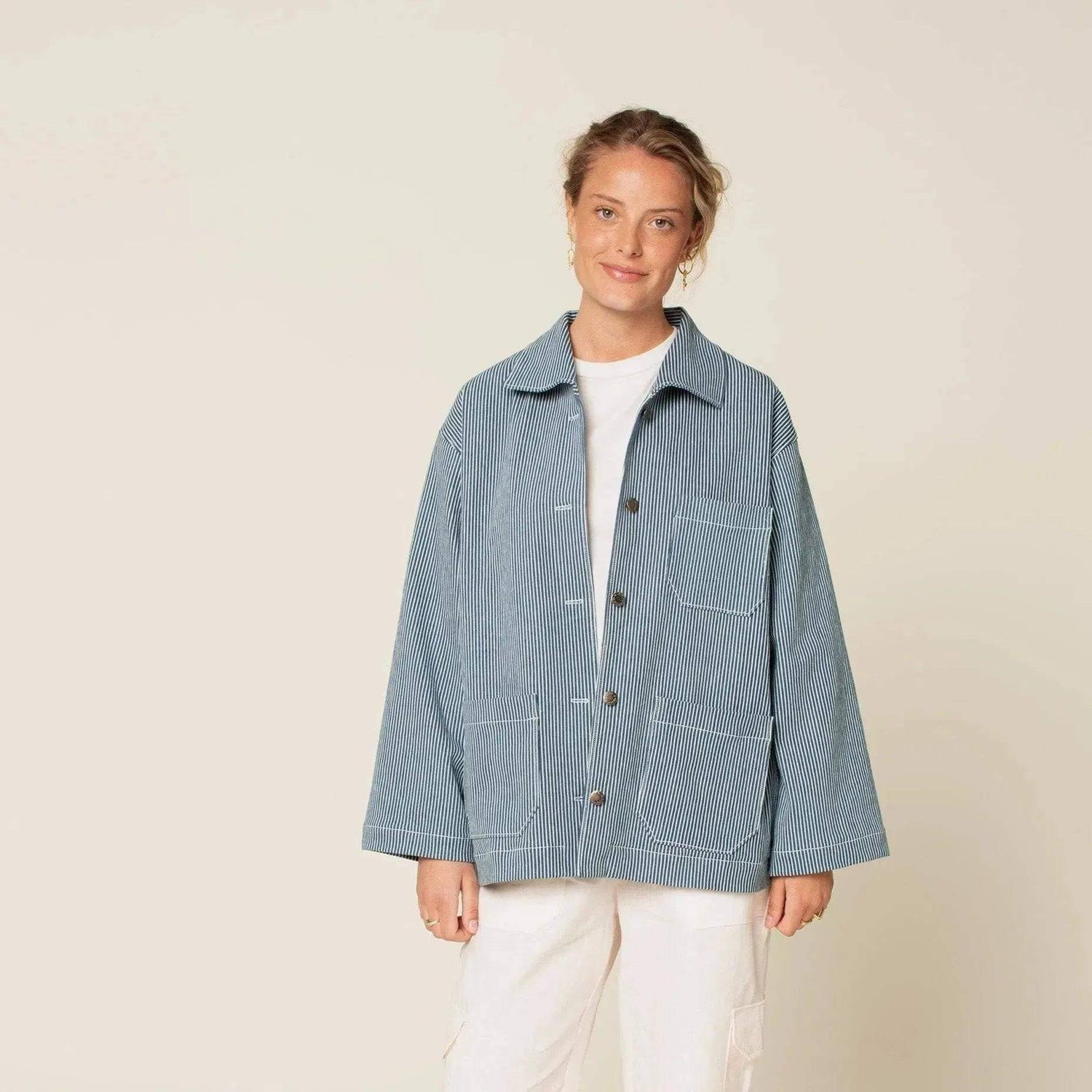 Painter Jacket pattern- Unisex Wardrobe By Me