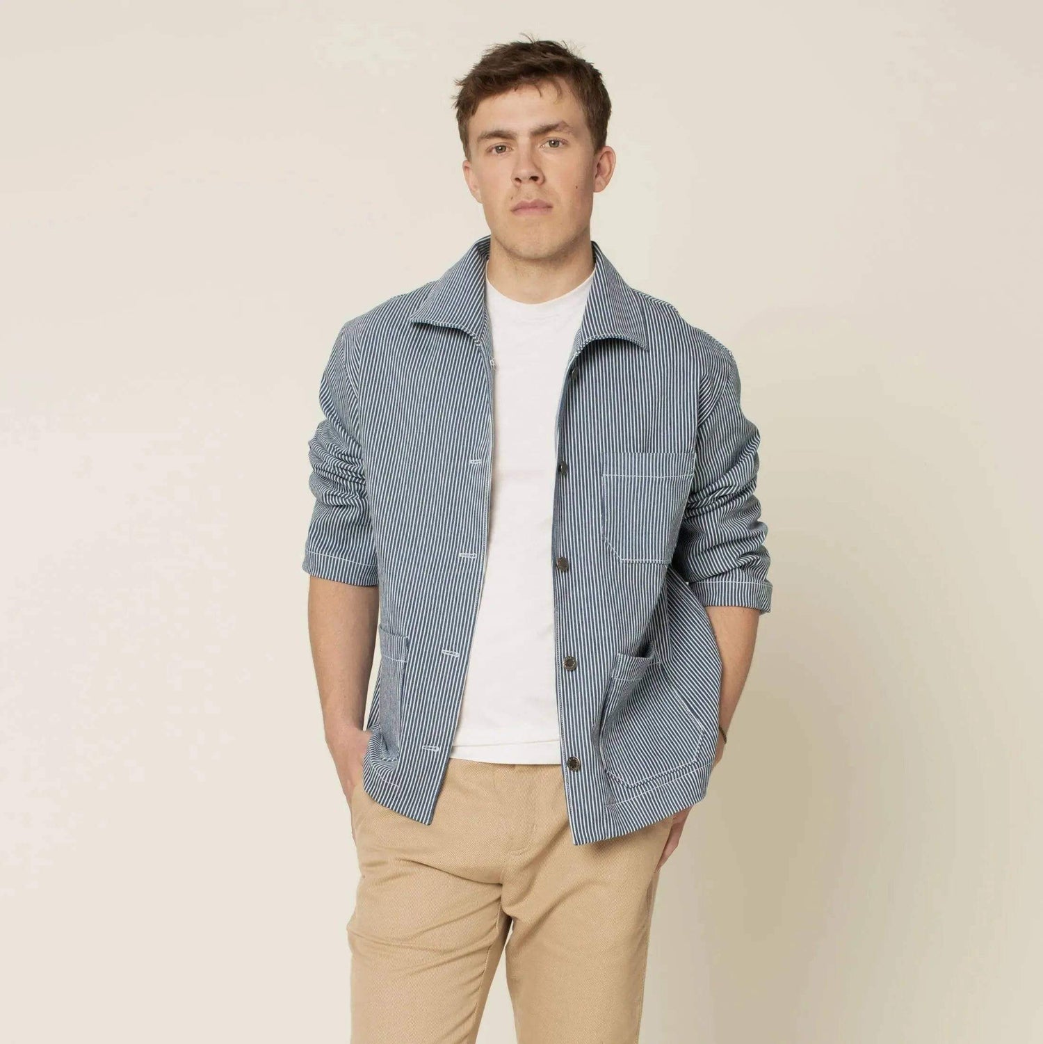 Painter Jacket Sewing Pattern -Unisex Wardrobe By Me